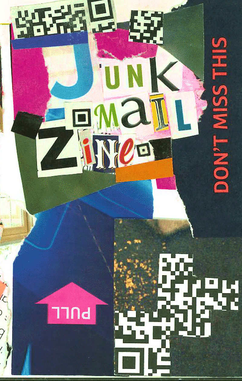 Junk mail zine.